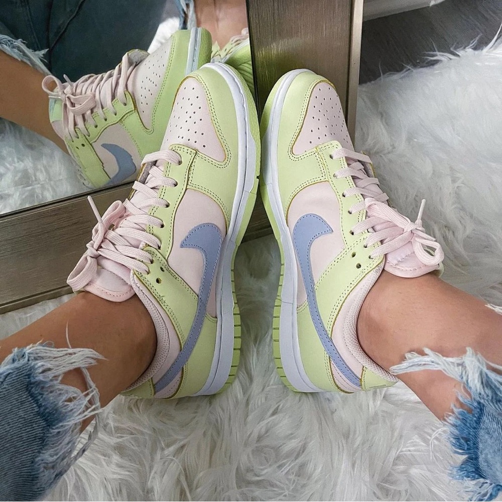 Nike ‘Lime Ice’ Dunk Lows - 7.5 Women’s
